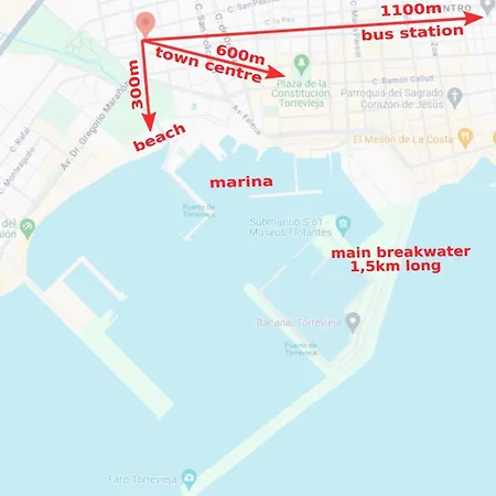 Casa Solecito Soleado De 50m2, 2 Habitaciones, Cerca Del Mar アパート